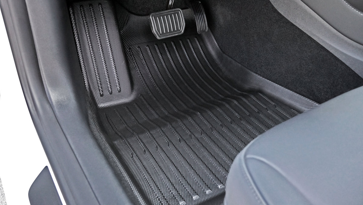 Tesla model 3 rubber floor mats discount