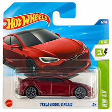 Lade das Bild in die Galerie-Ansicht, HotWheels® Tesla Model S Plaid 1:64
