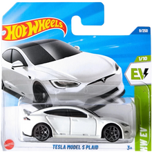 Lade das Bild in die Galerie-Ansicht, HotWheels® Tesla Model S Plaid 1:64
