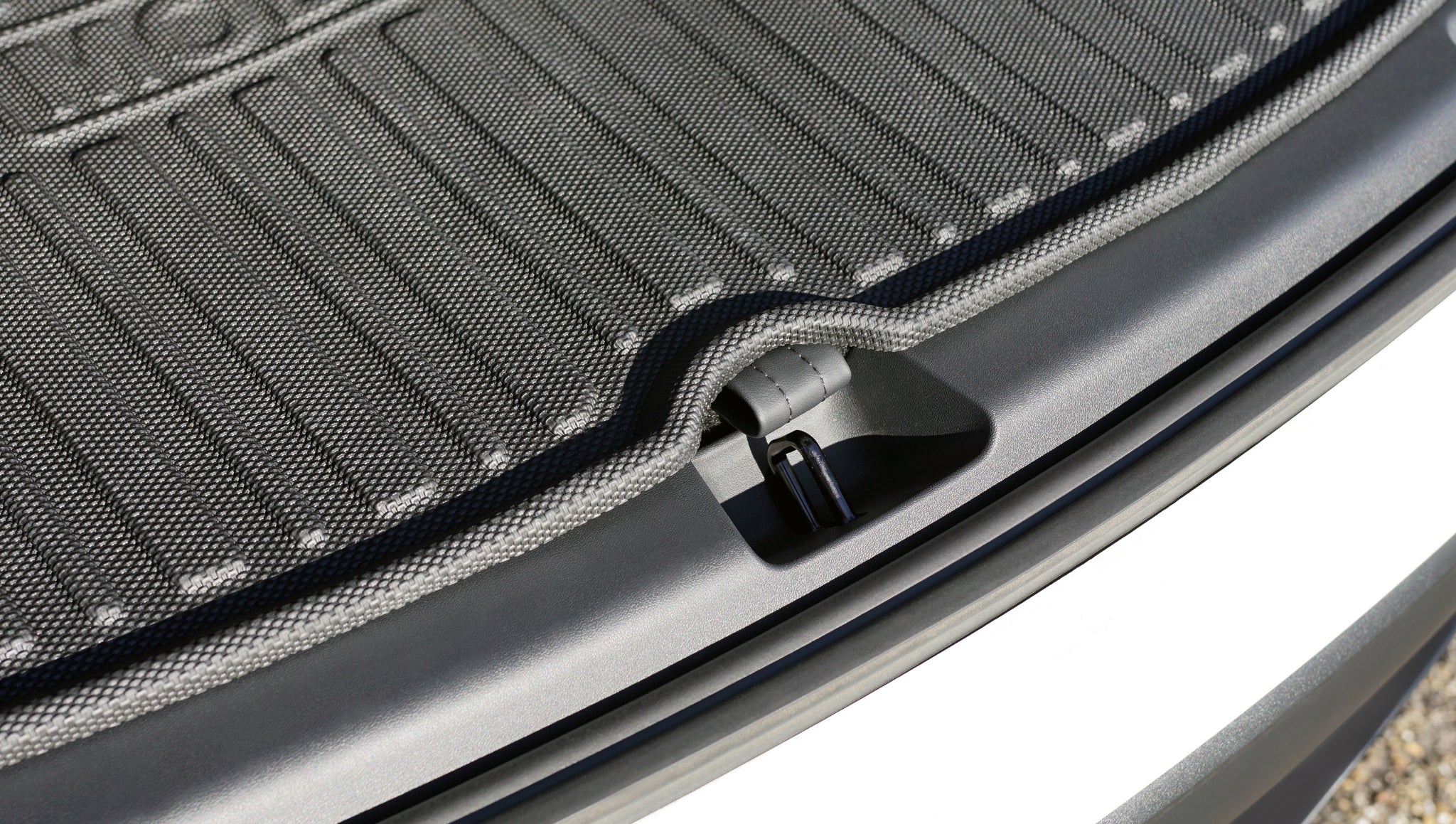 3D Kofferraummatte + Unterbodenmatte passend für Tesla Model Y