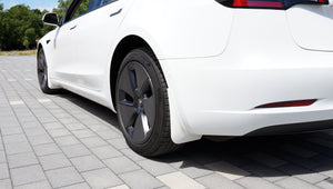 Mud Flaps (White) for Tesla Model 3