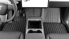 Load image into Gallery viewer, All-Weather Floor Mats (Front Seats) for Tesla Model Y
