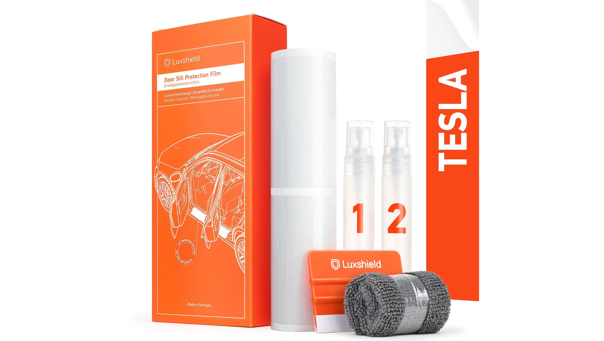Einstiegsleisten Schutz (4-teilig) für Tesla Model 3 – TLECTRIC