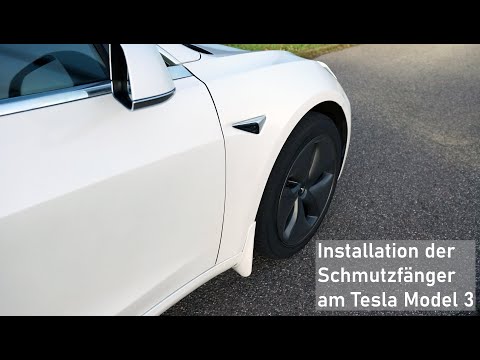 Schmutzfänger (Schwarz) für Tesla Model 3 – TLECTRIC